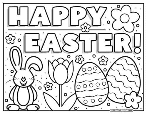 Easter coloring pages