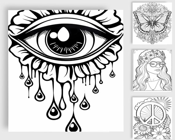 S retro coloring pages for adults coloring pages for kids coloring pages for adults printable groovy coloring pages digital pages