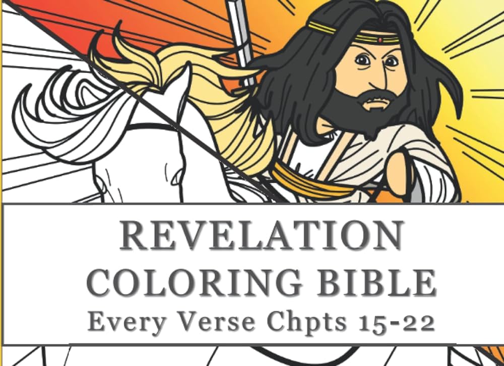 Revelation coloring bible chapters by mcnamara d scott