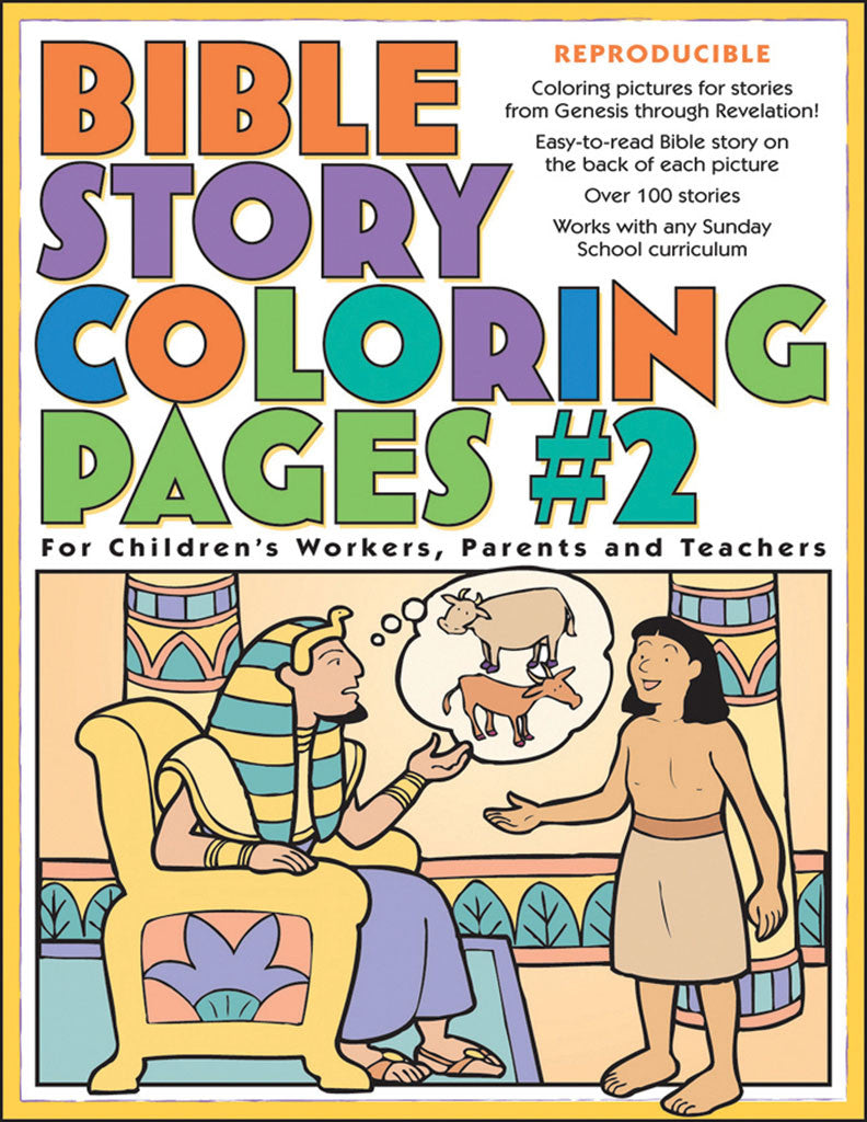 Bible story coloring pages