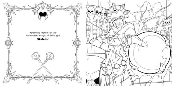 Barnes and noble masters of the universe revelation official coloring book essential gift for fans mall of america