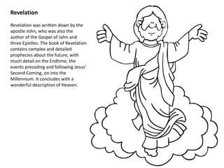 The books of the bible coloring book