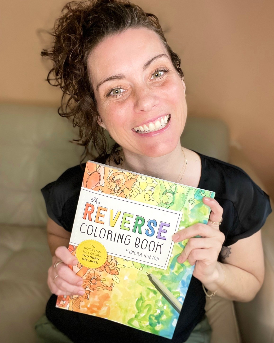 Qa with kendra norton author of the reverse coloring book