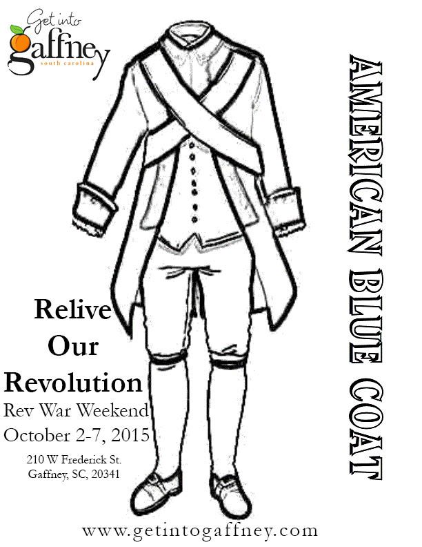 Want some fun on a rainy day enjoy this coloring page american revolution clothing american revolution blue coats