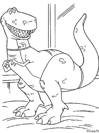 Toy story coloring page