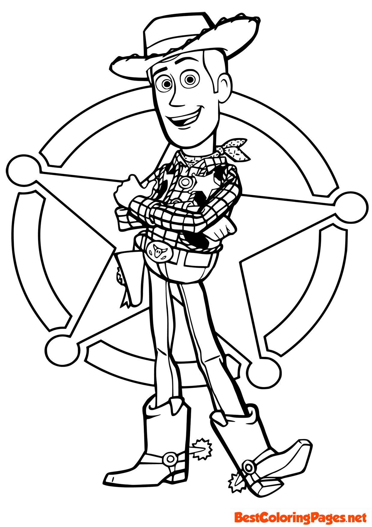 Toy story coloring pages