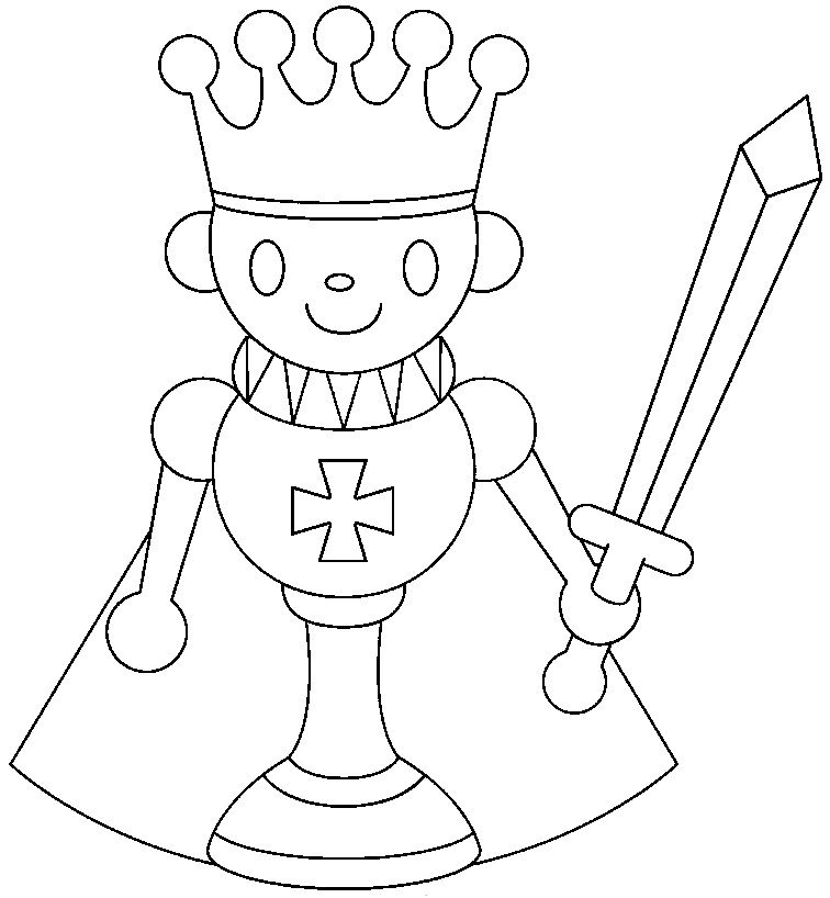 El rey coloring pages chess coloring books