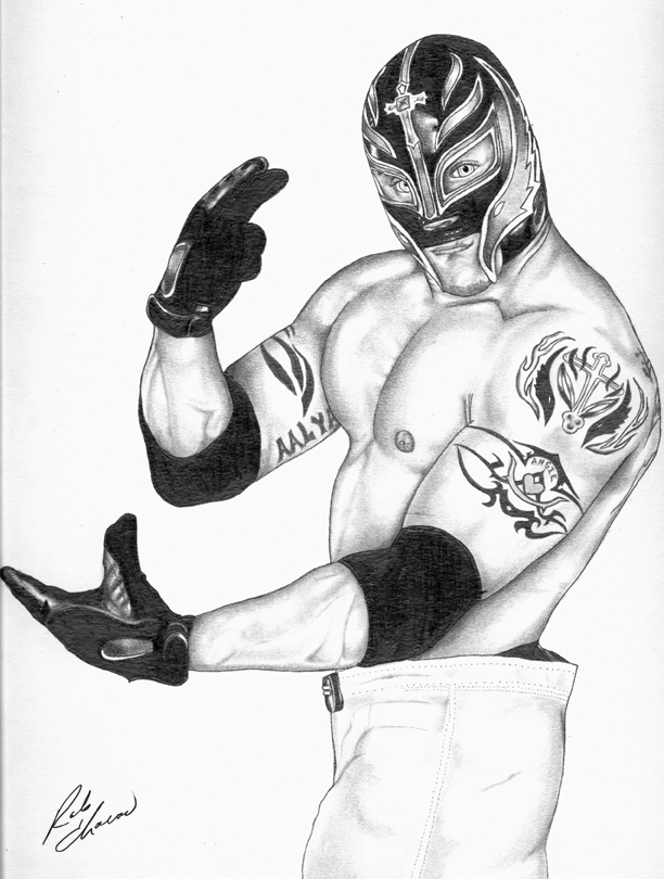 Rey mysterio jr by mrtalent on