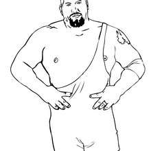 Rey mysterio coloring pages