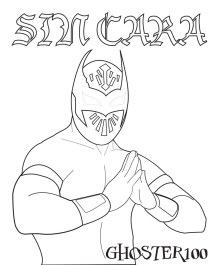 Free printable wwe coloring pages