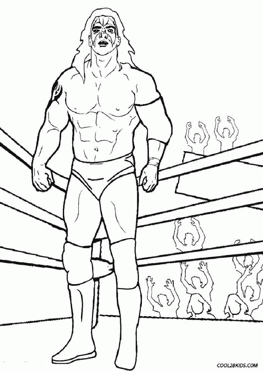 Rey mysterio coloring pages