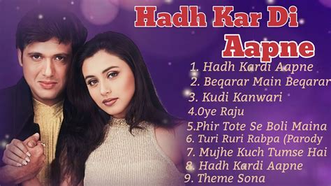 Hadh kar di aapne all songs dailymotion