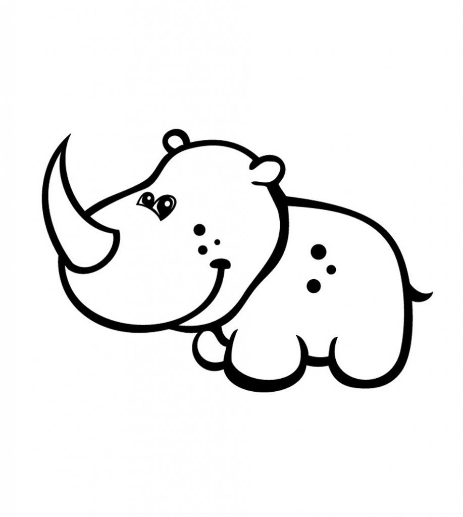 Free printable rhinoceros coloring pages for kids coloring pages animal coloring pages cute coloring pages