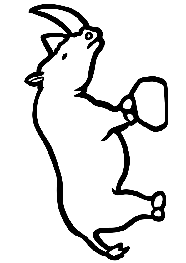 Rhinoceros drawing for coloring page free printable nurieworld