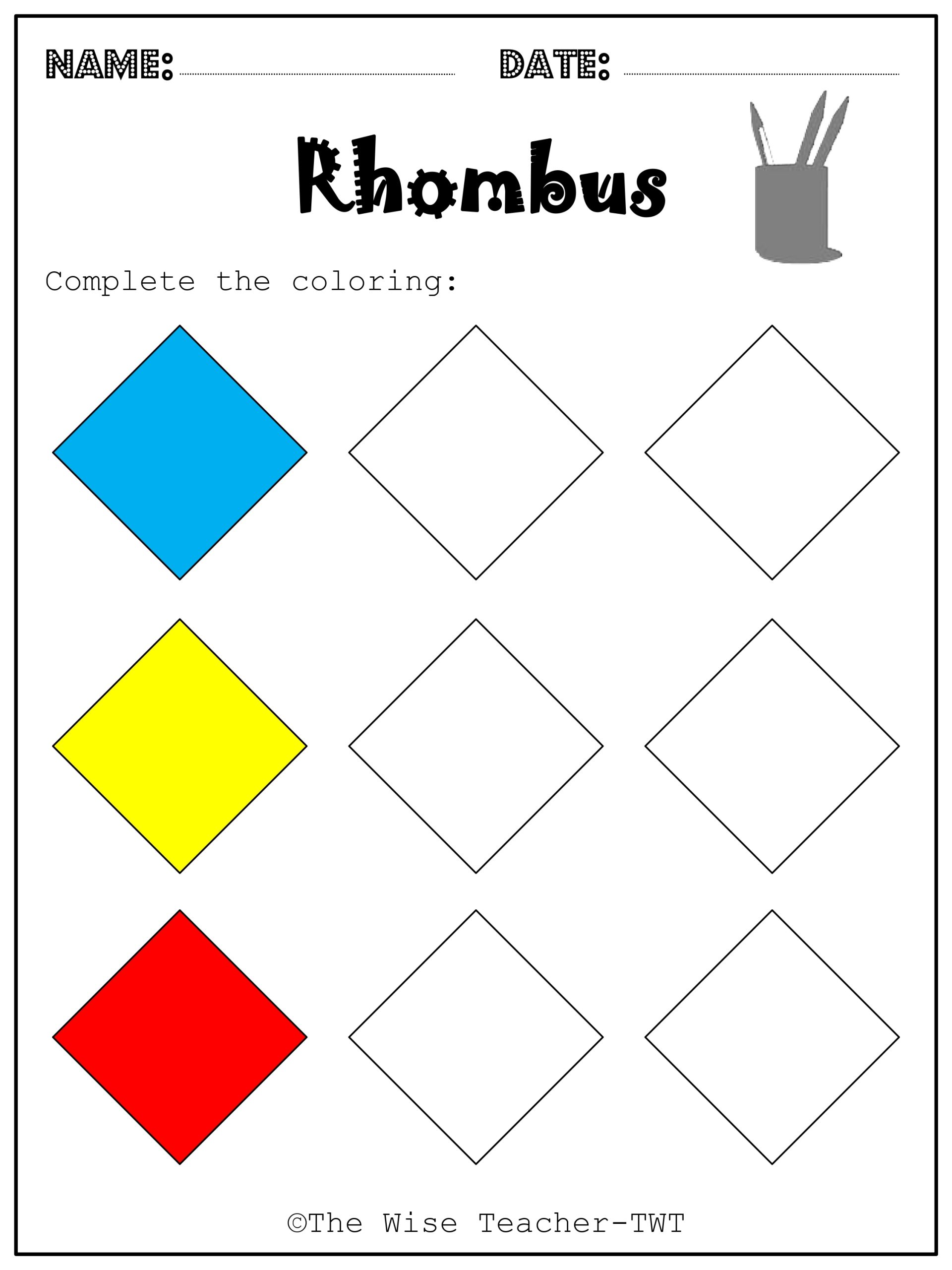 D printable coloring shapes worksheets coloring pages made by teachers