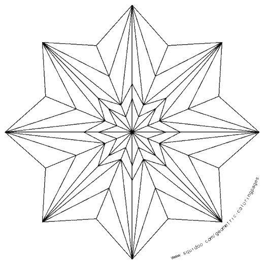 Online coloring pages coloring page star diamond patterns download print coloring page