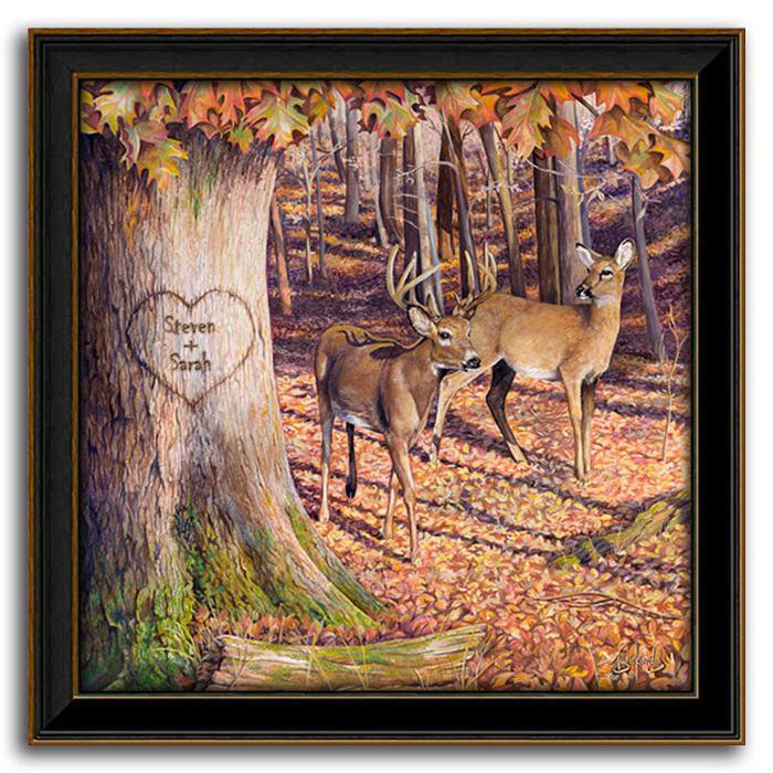 Nature wall decor deer art prints personalized art unique gifts