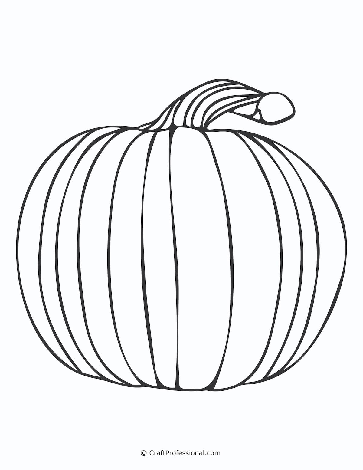 Pumpkin coloring pages