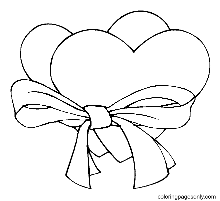 Heart coloring pages printable for free download