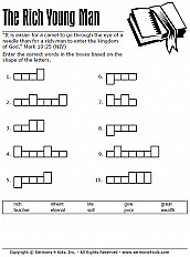 Rich young ruler childrens sermons from sermons