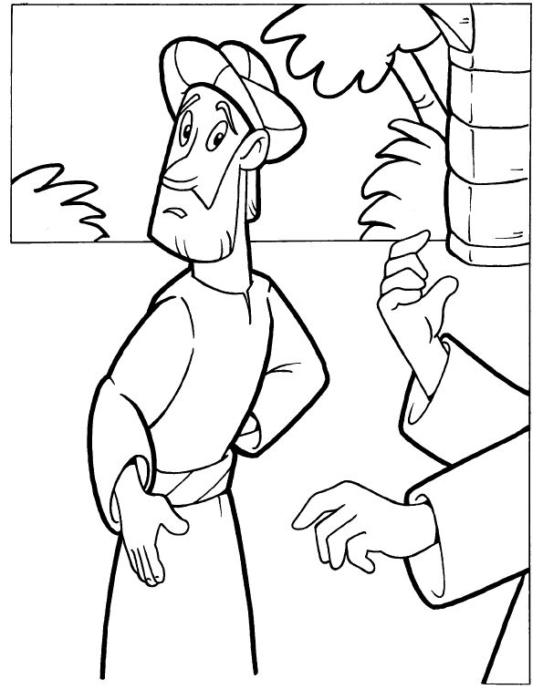 Rich young man coloring page rich young ruler childrens sermons bible class