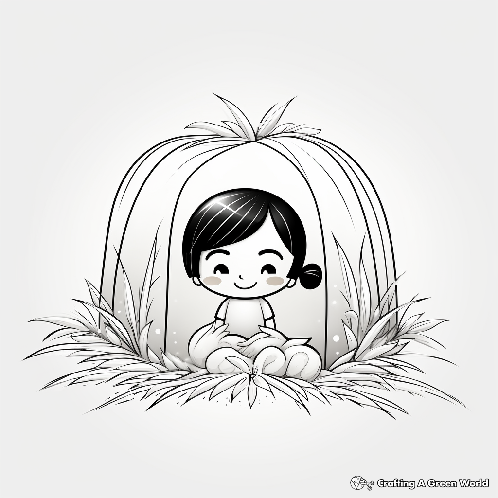 Rice coloring pages