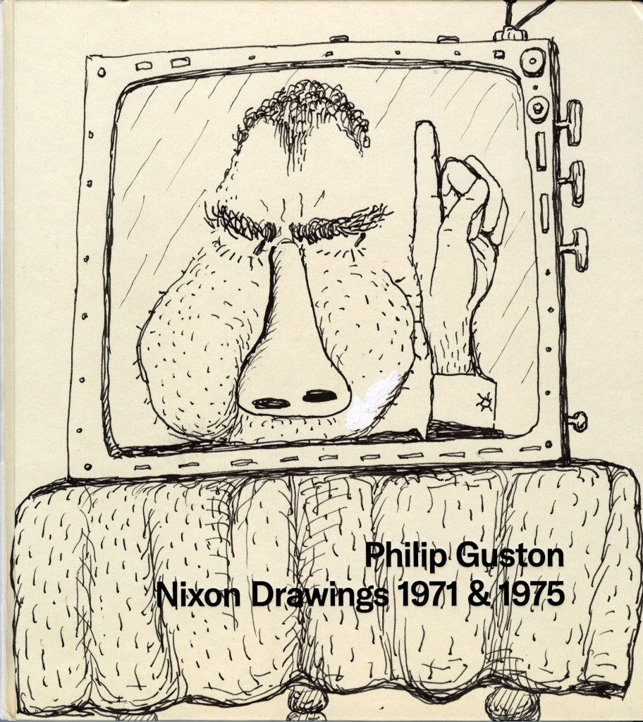 The daily heller a gift that keeps on givingâ philip gustons richard nixon â print magazine