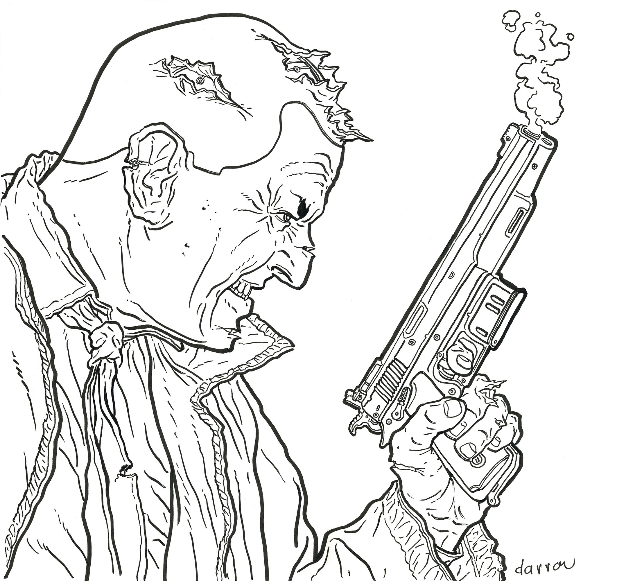 Nixonseltz from hardboiled in rich dannyss geof darrow ic art gallery room