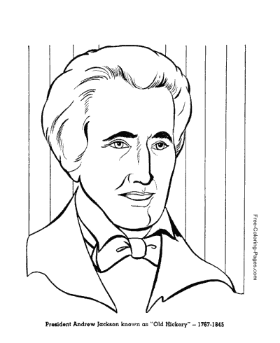 Presidents day coloring pages