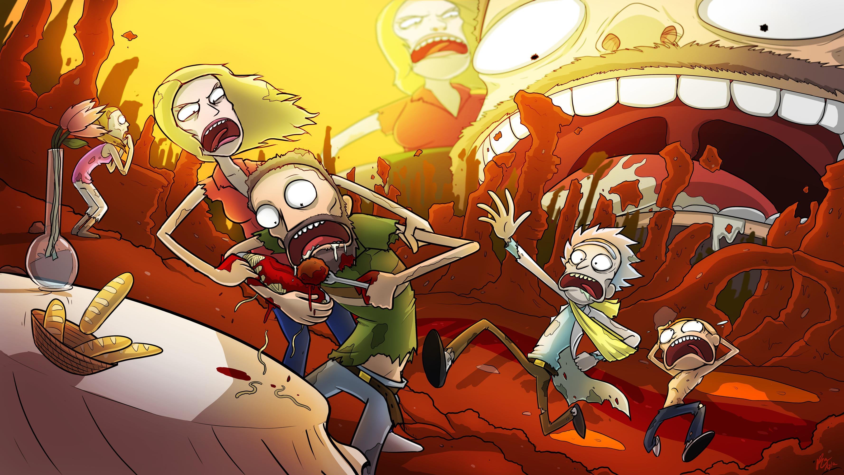 My First Rick And Morty Fan Art Rrickandmorty 