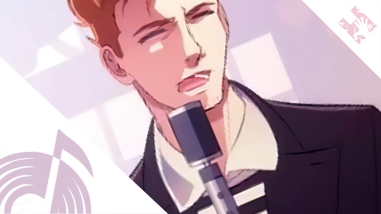 Rick Astley but this by 0meal on DeviantArt