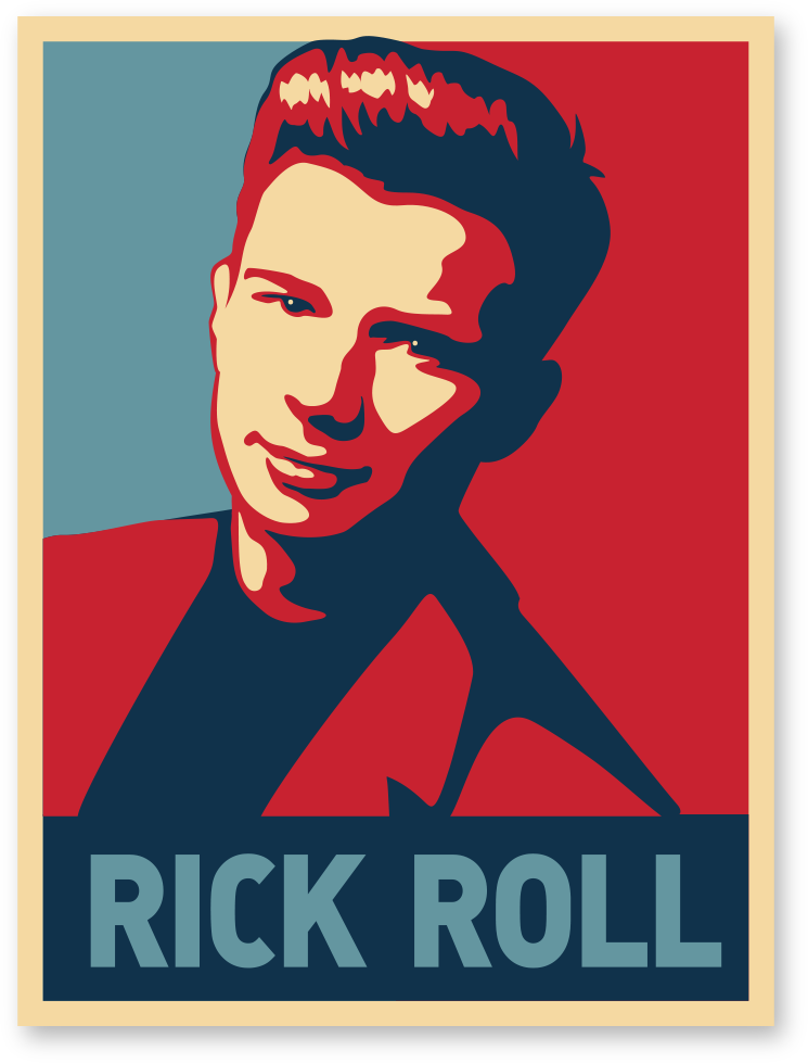 Rick roll Wallpaper in 2023  Rick rolled, Cool pictures for