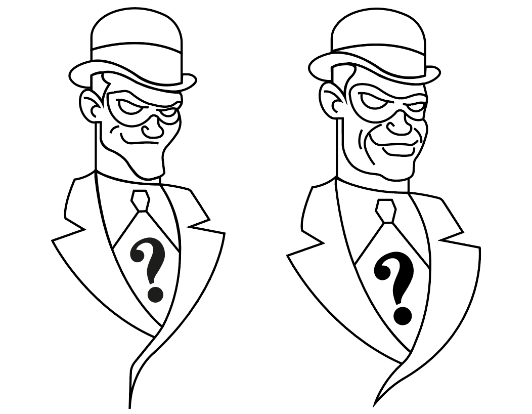 Batman the animated series riddler b and a by creativedyslexic on