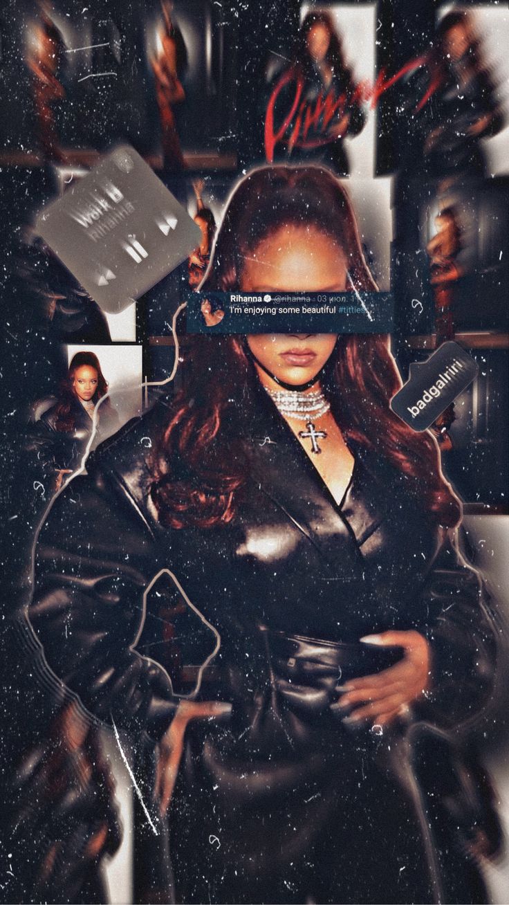 Rihanna wallpaper aesthetic in black girl aesthetic rihanna black girl