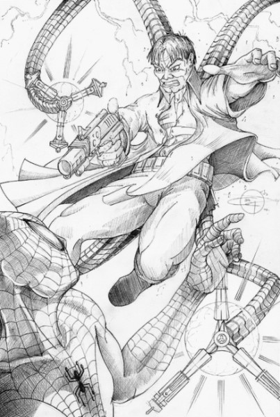 Doctor octopus by carl riley in fans art