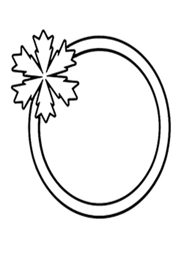 Coloring pages circle ring coloring page for kids