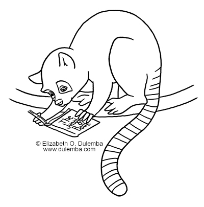 Coloring page tuesday