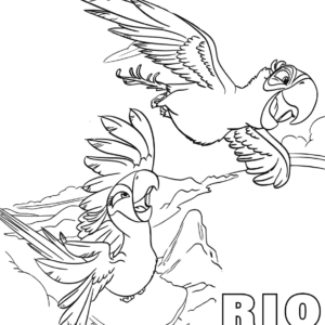 Rio coloring pages printable for free download