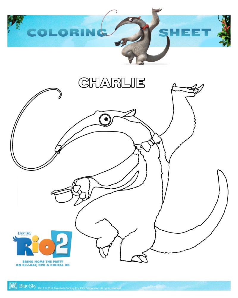 Rio coloring fun giveaway