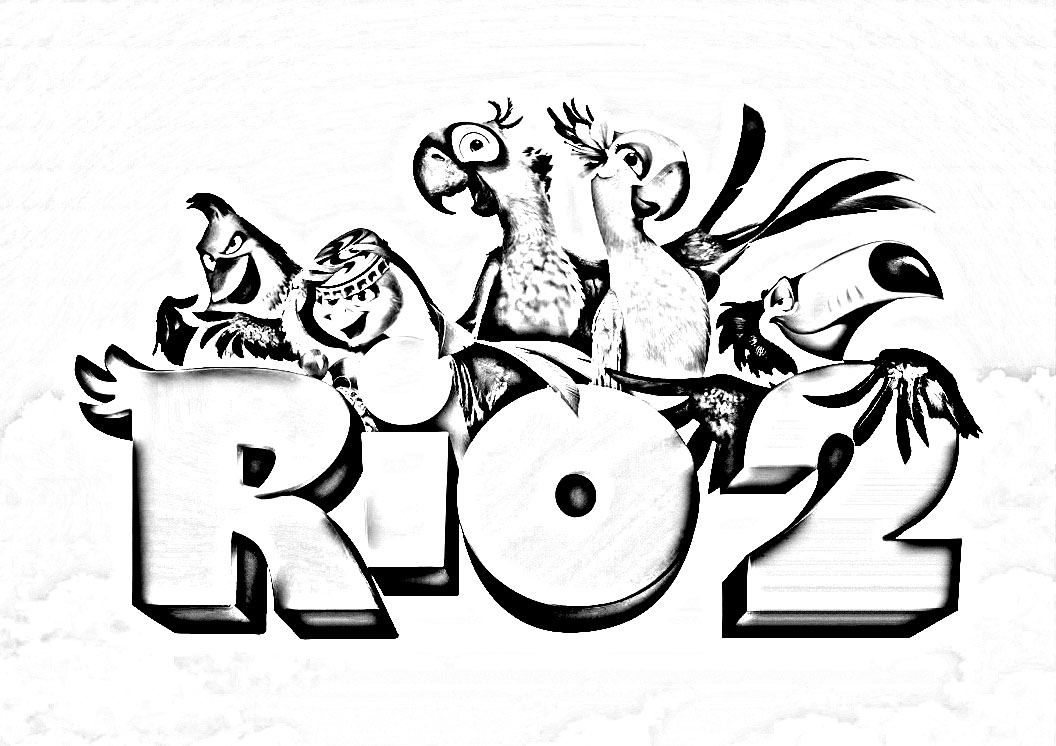 Rio coloring pages to download for free