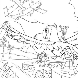 Rio coloring pages printable for free download