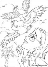 Rio coloring pages on coloring