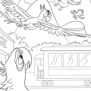 Rio coloring pages printable for free download