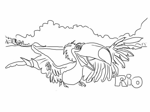 Rio coloring pages free coloring pages