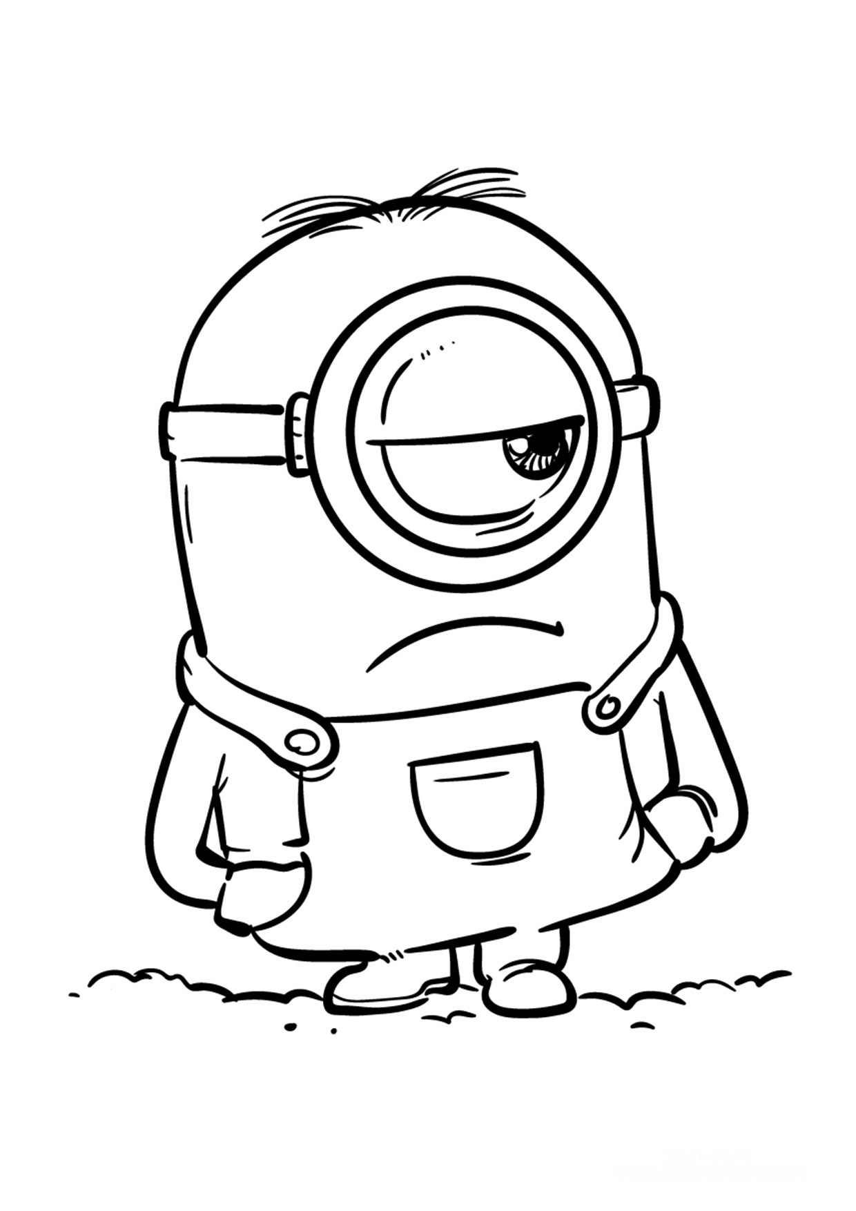 Minions the rise of gru coloring pages
