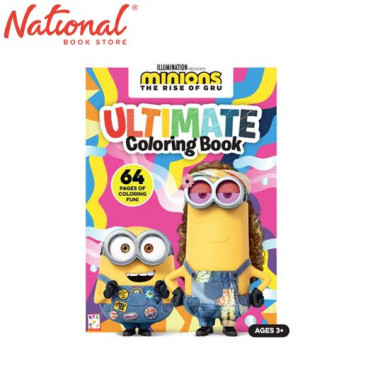 Minions rise of gru ultimate coloring book
