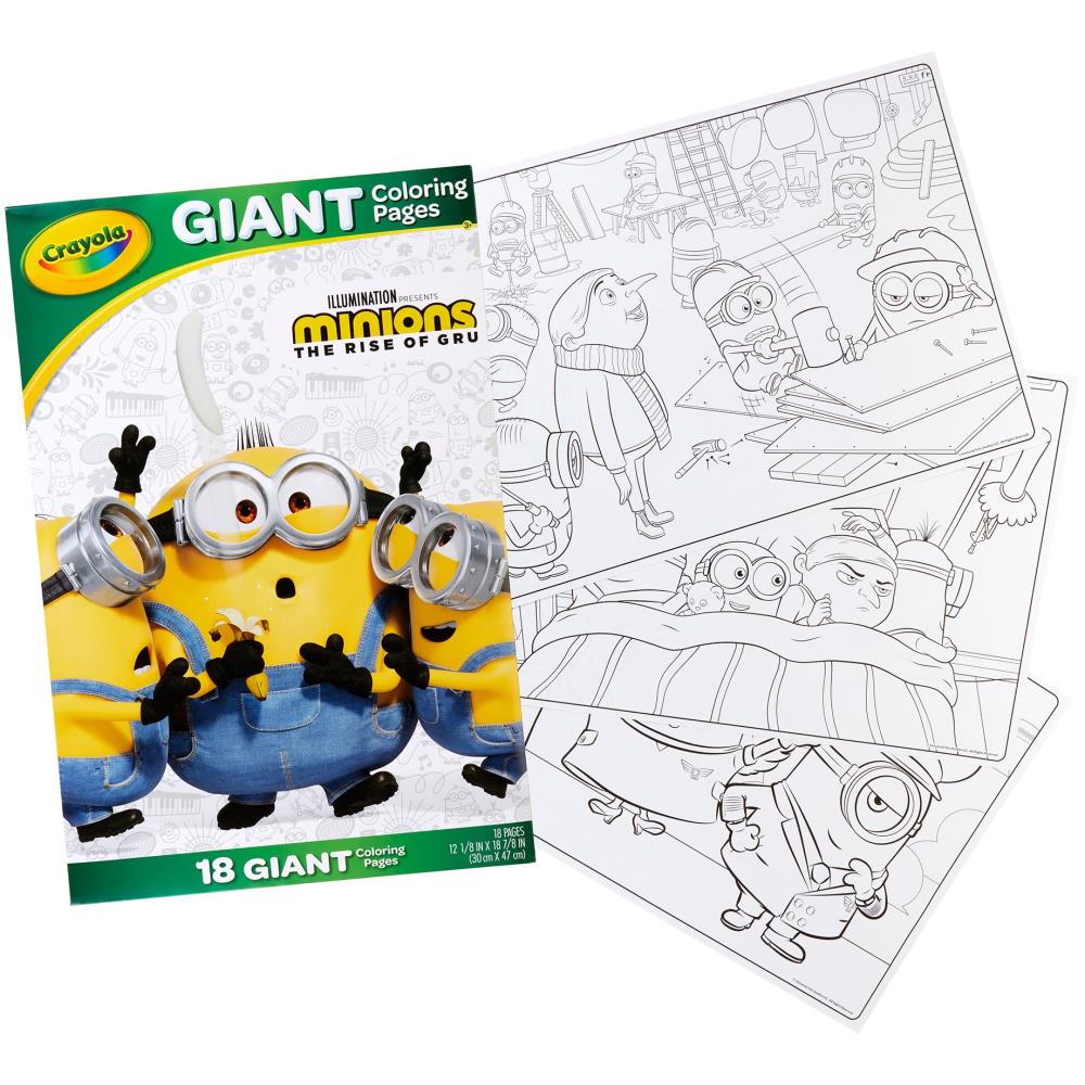 Crayola giant coloring pages