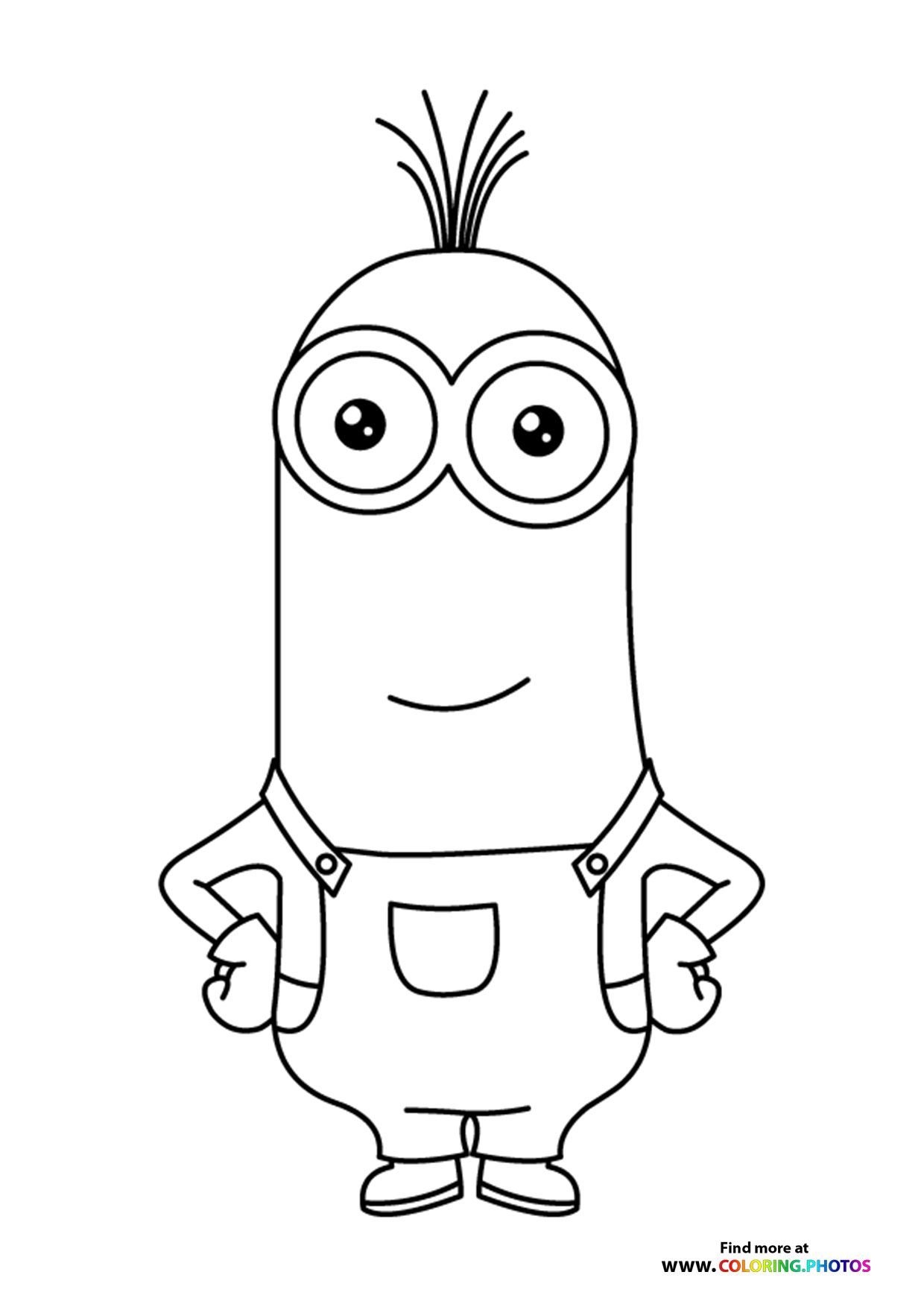 Minion kevin from rise of gru
