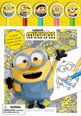 Minions the rise of gru pencil toppers dianes books