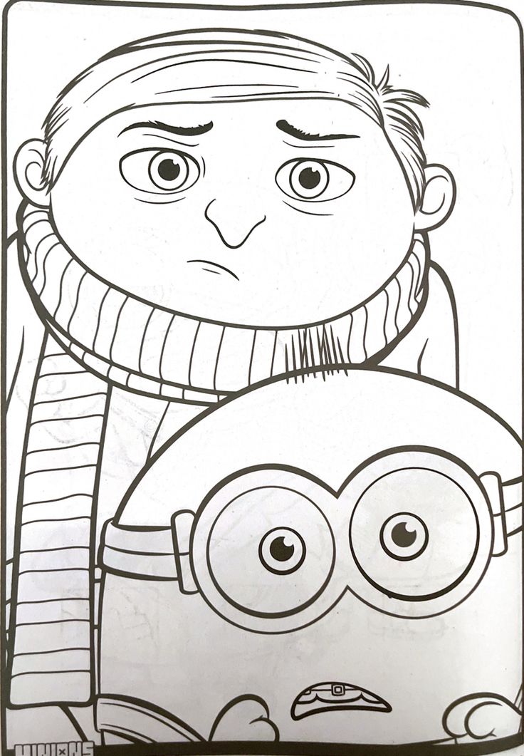 Minion printables minions coloring pages gru and minions minion printables
